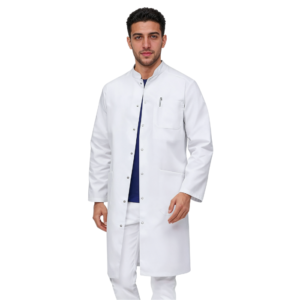 Blouse Homme Col officier (3)