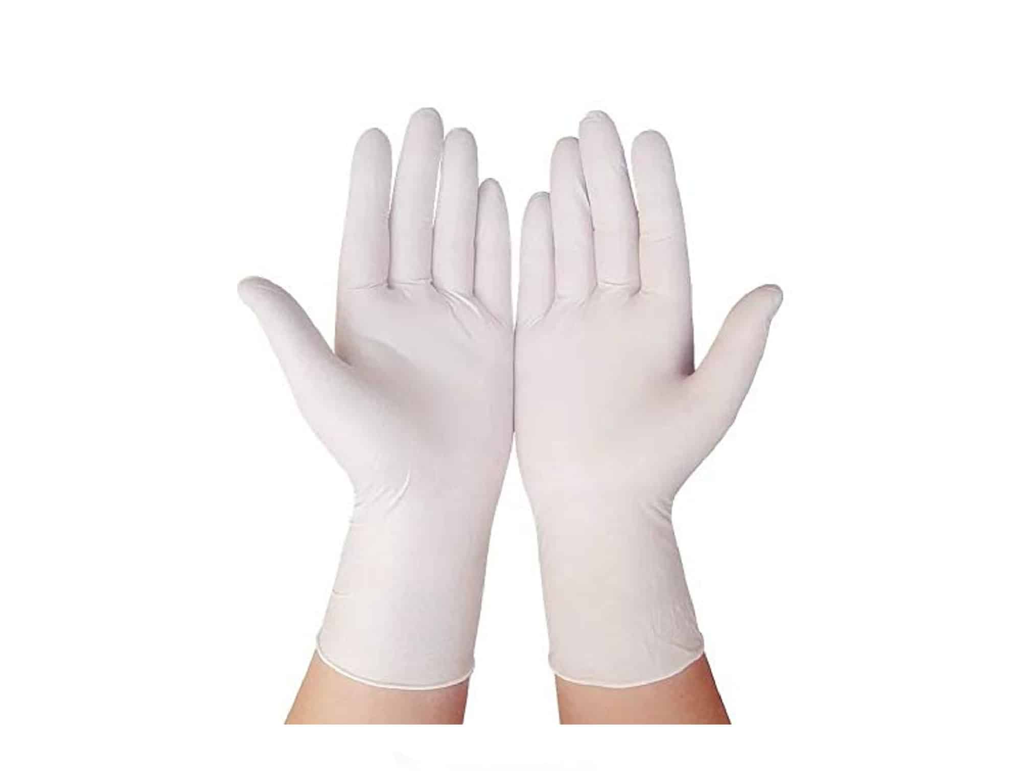 ARNOMED Gants latex jetables S, blanc, 1000 pièces gants