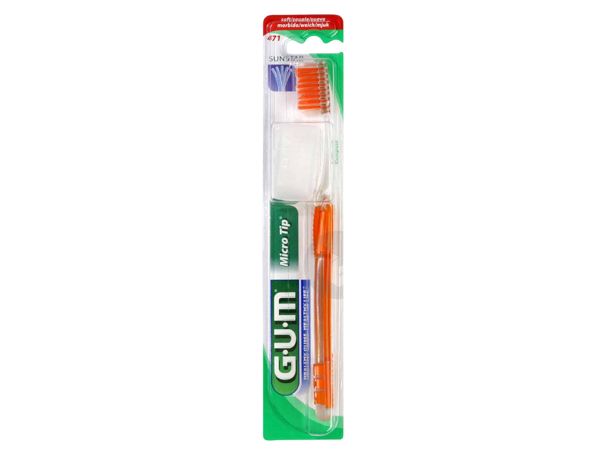 Brosse a dents adulte micro-tip souple (compacte) - Locamed