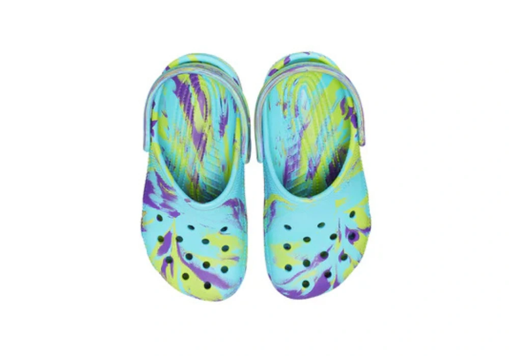 Crocs marbled