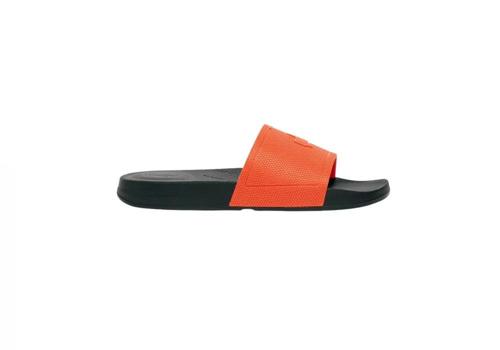 Sandale Slide Iqushion Noir Orange