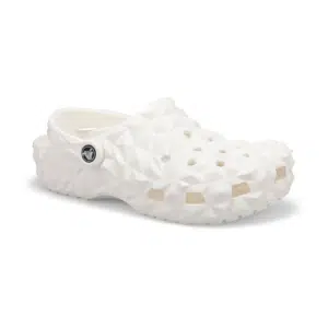 Sabot-Classic-Geometric-Clog-Blanc