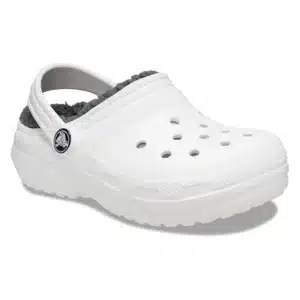 Sabot Crocs Classic Lined White/Grey