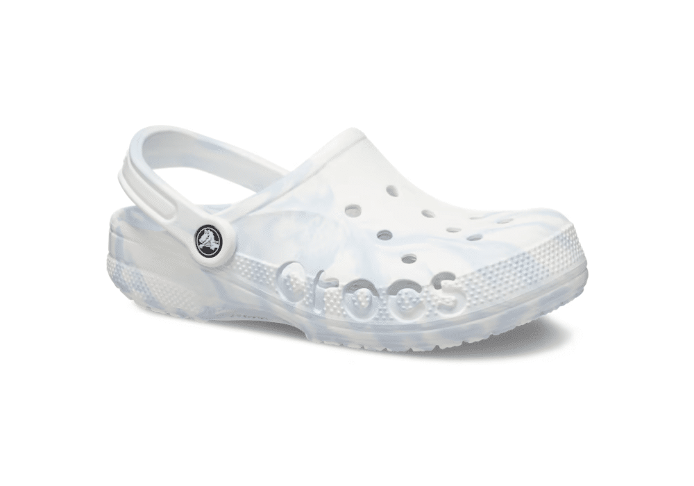 Sabot Crocs Baya Marbled White/Multi