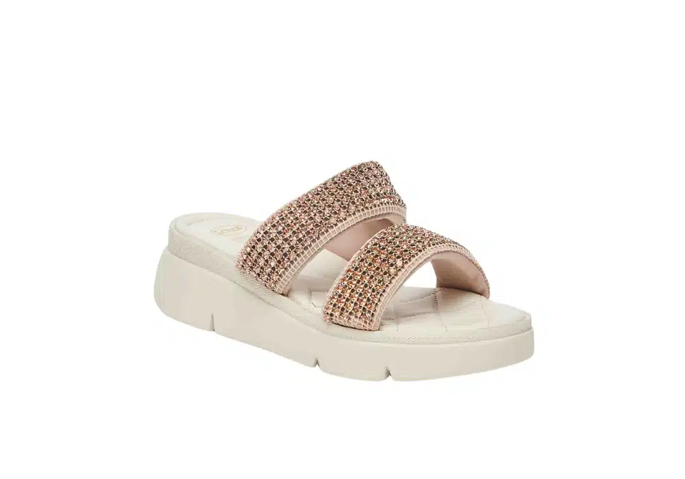 Sandale Scholl Bali Strass Rose Gold