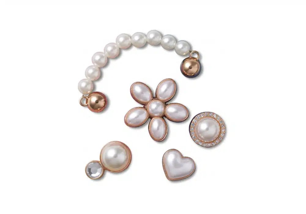 Pack Jibbitz Dainty Pearl Jewelry