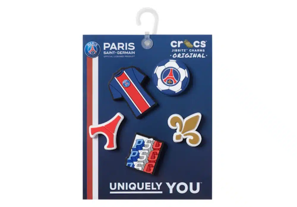 Pack Jibbitz Paris St Germain