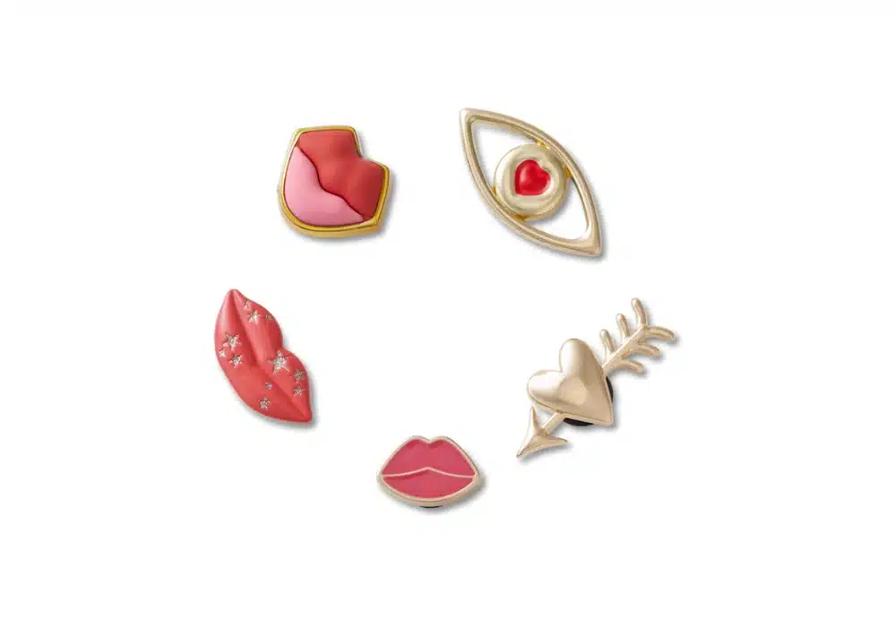 Pack Jibbitz Valentines Lips