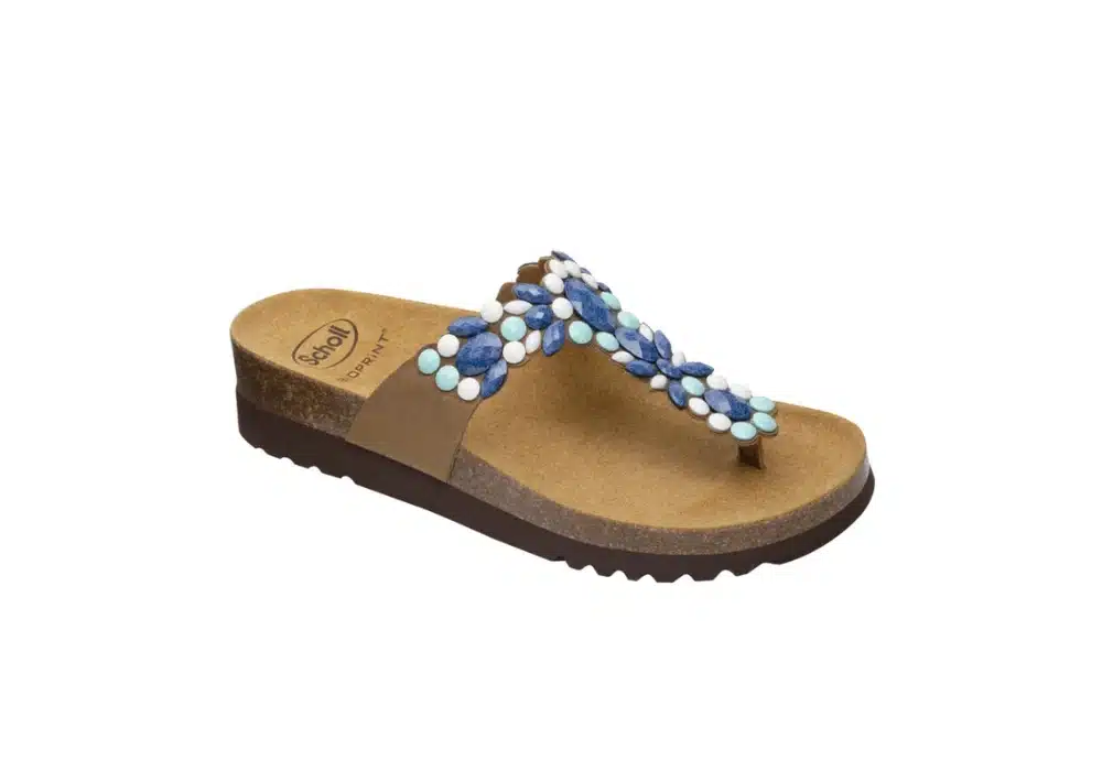 SANDALE ALICIA FLIP BLEU