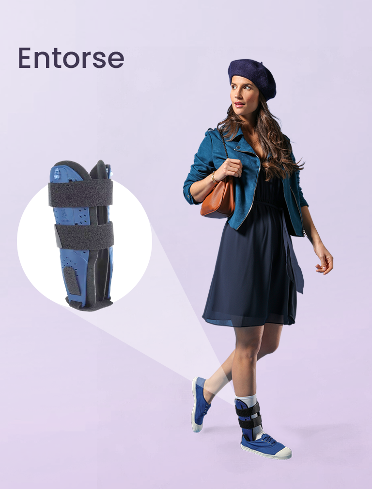 Orthopédie Maroc : Orthèse de genou et cheville Maroc pour entorse et maintien sportif orthopédique