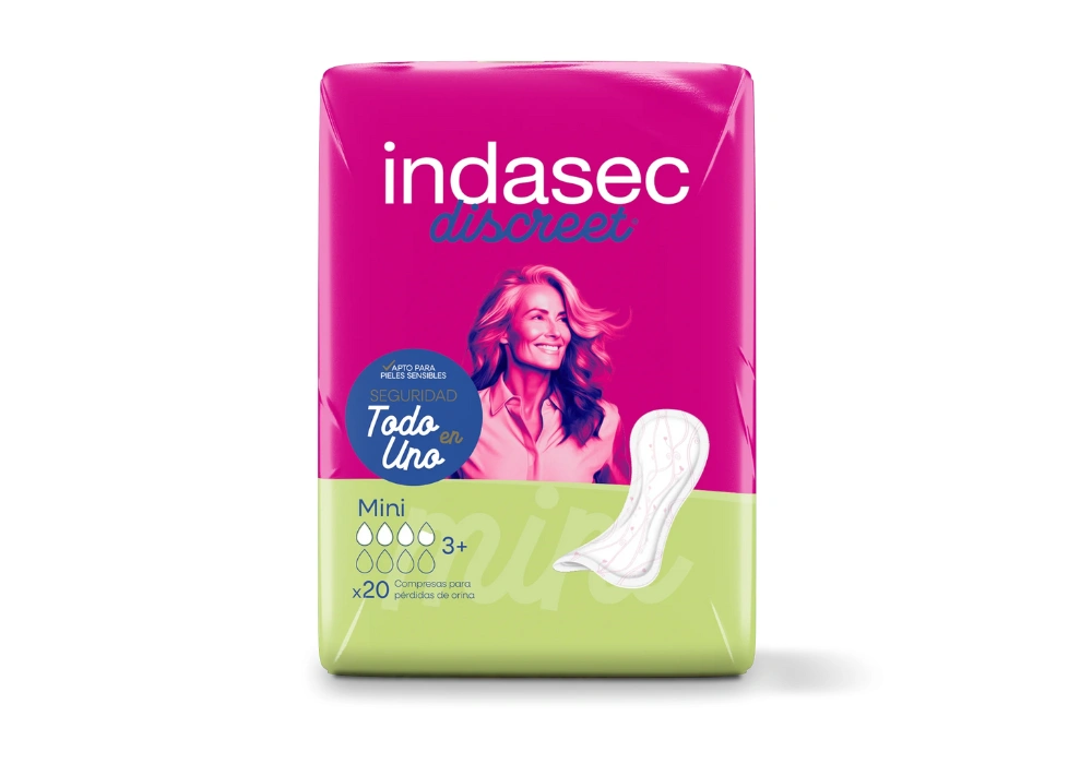 Serviettes pour fuites urinaires Indasec- Mini (1)