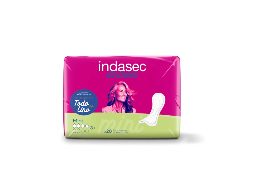 Serviettes pour fuites urinaires Indasec- Mini