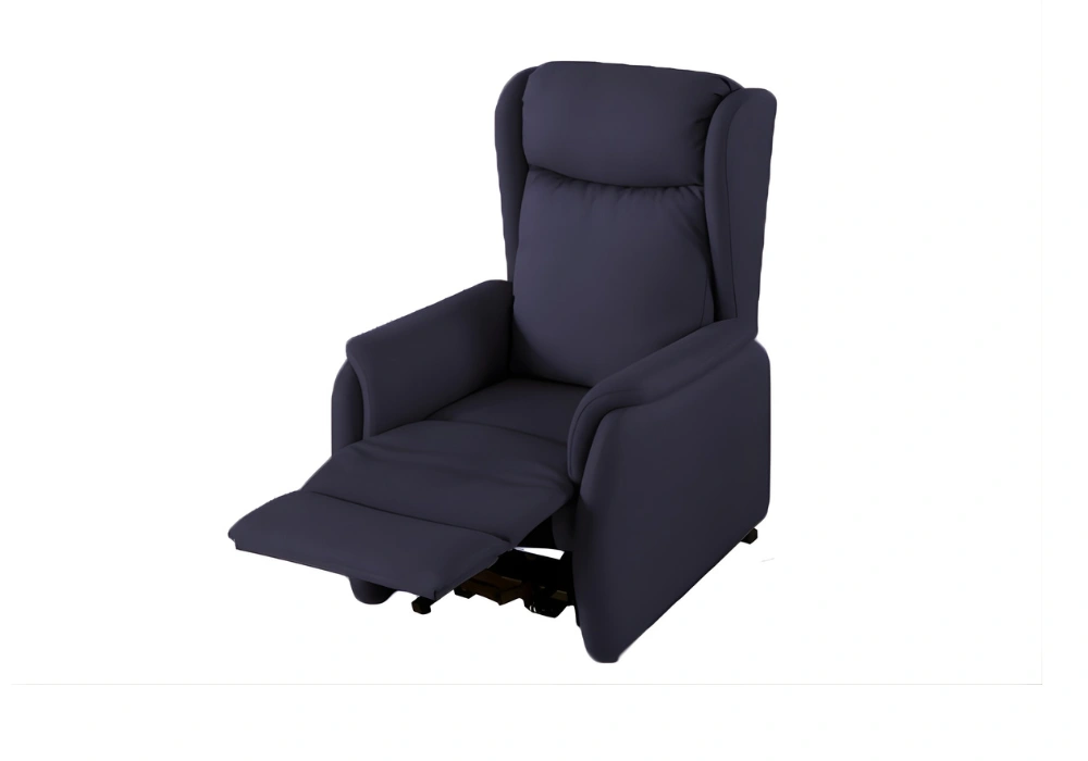 Fauteuil releveur électrique Bergamo 2 moteurs Navy Blue  (2)