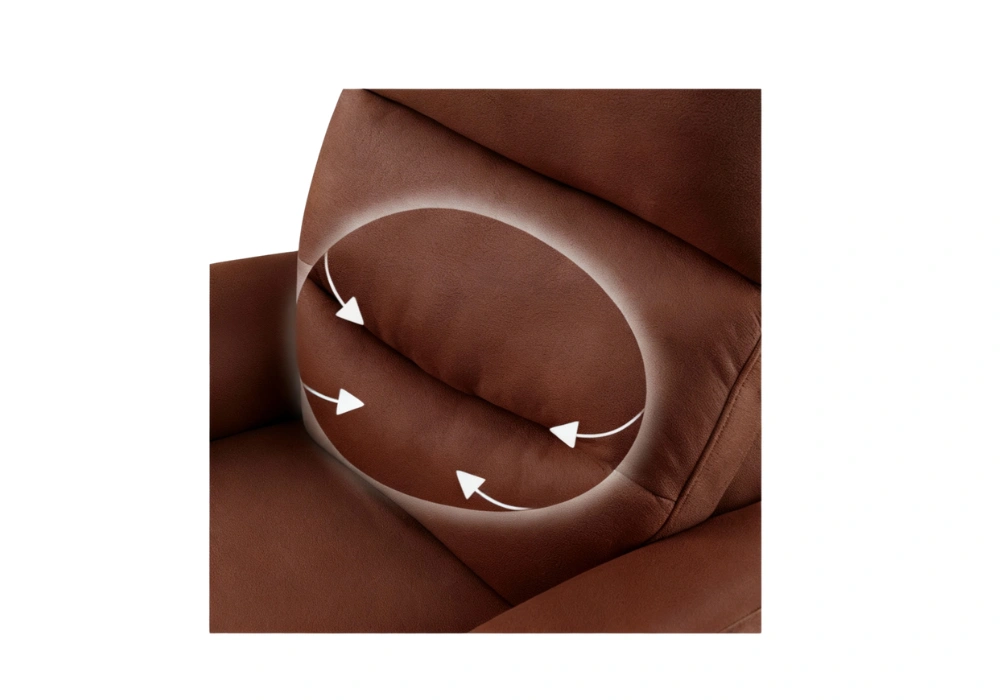 Fauteuil releveur électrique Modena 4 moteurs Chocolat (4)