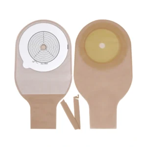 Poche d’iléostomie avec pince (une pièce) – 80 mm  (1)