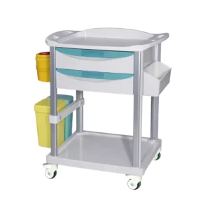 Chariot à 2 plateaux en ABS