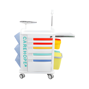 Chariot d’urgence à 1 plateau