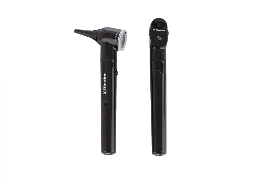 Set Otoscope & Ophtalmoscope E-scope® FO LED en boîtier