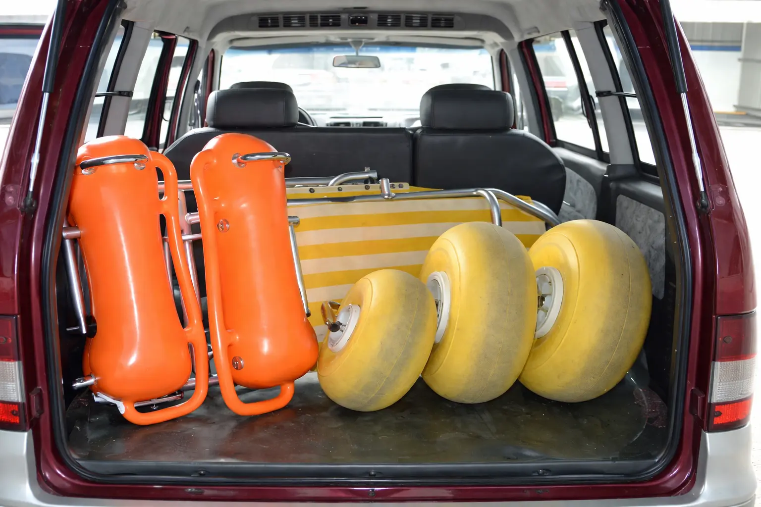 Fauteuil amphibie de plage