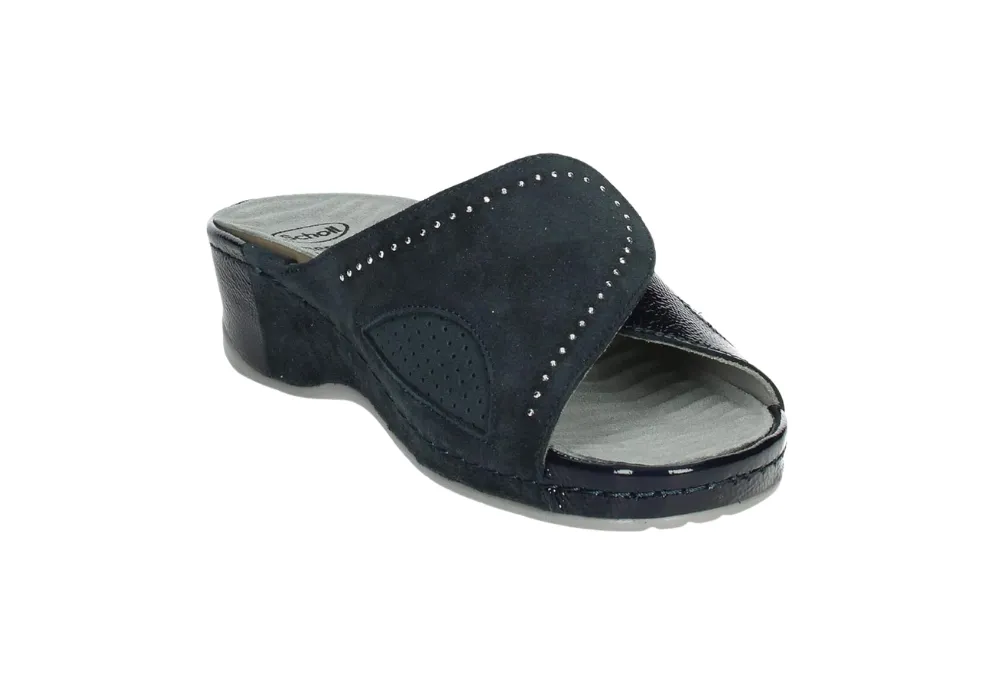 Sandale Nives one strap Bleu marine