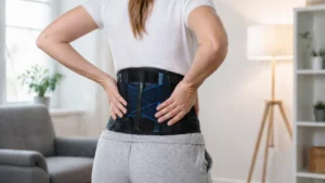 Ceinture lombaire médicale pour soulager les douleurs du dos au Maroc