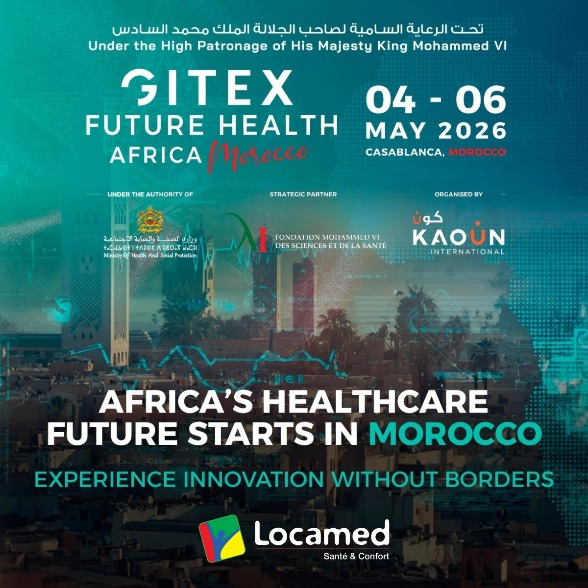 Locamed à GITEX Health Africa 2026 Casablanca