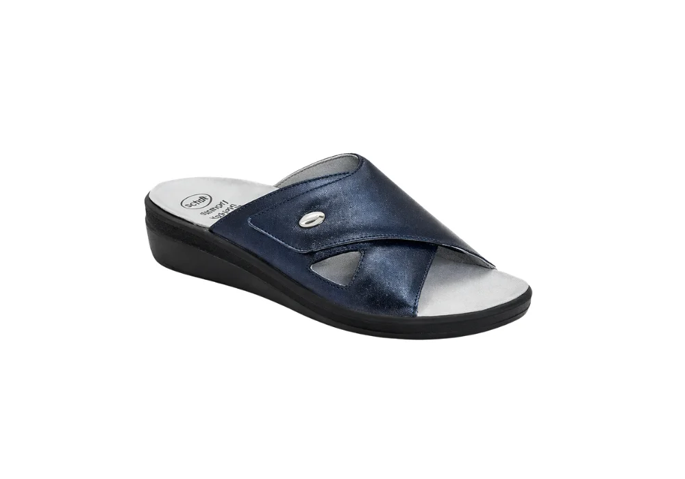 Sandale Antonia Cross Bleu Marine