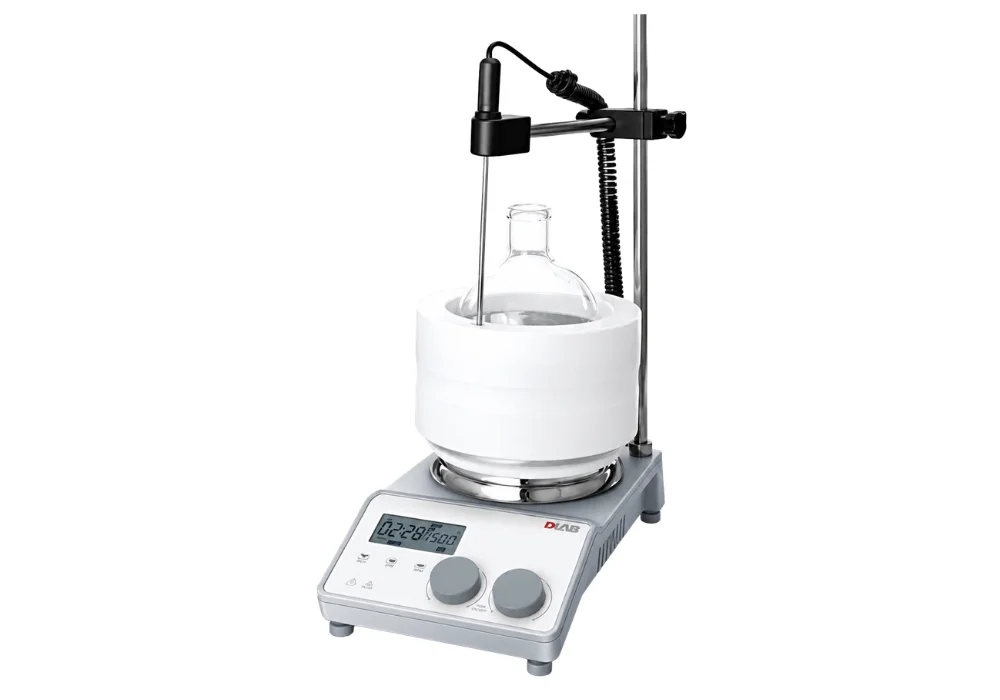 Agitateur Magnétique Chauffant LCD avec Minuterie