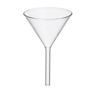 Entonnoir en Verre de Laboratoire