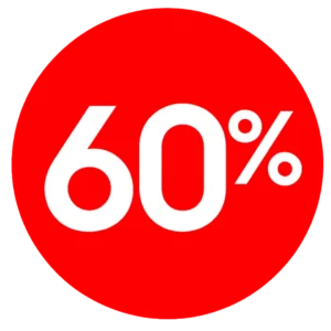 60%