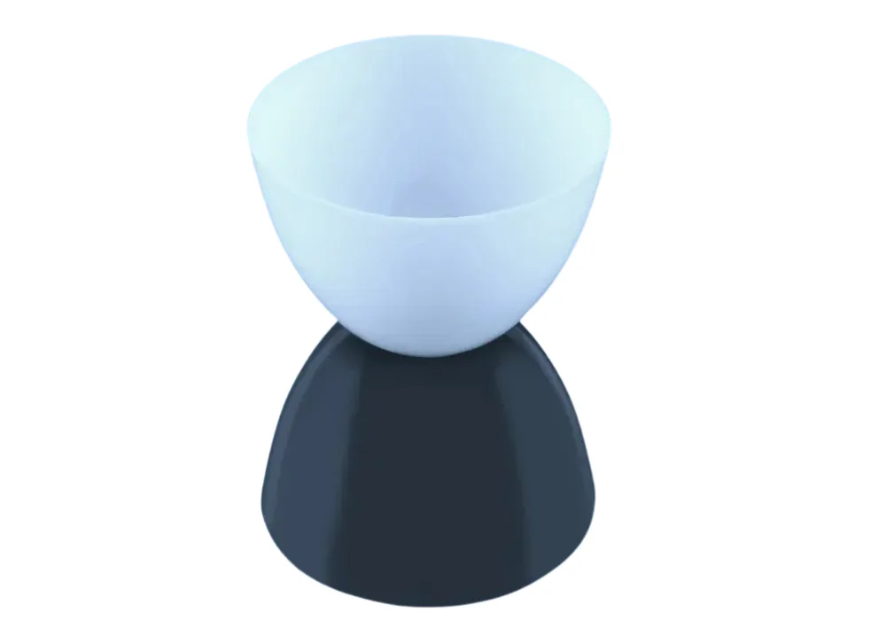 Creuset en Porcelaine à Fond Bombé (FB)