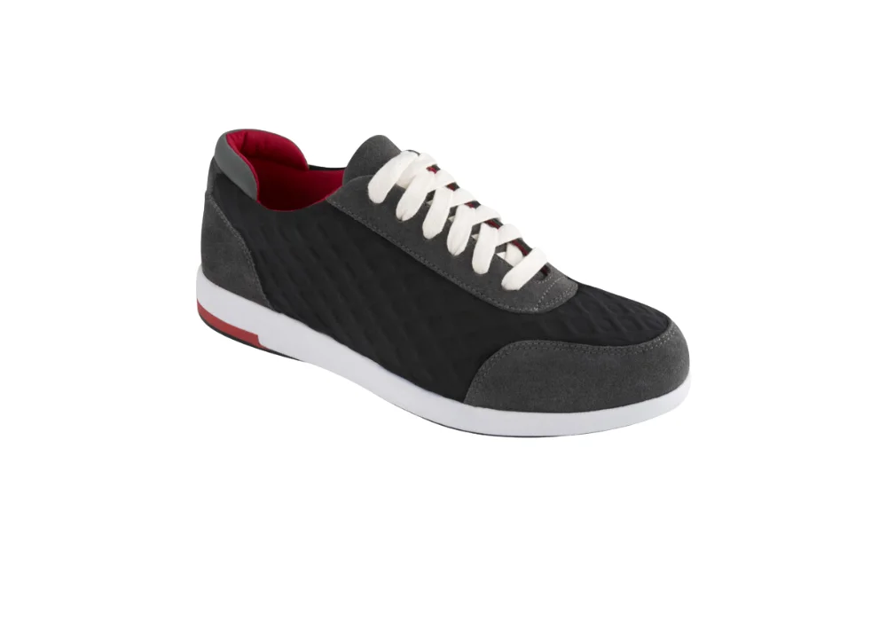 Chaussure Yoria laces Noir/Gris