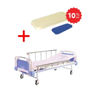 -10 % sur le Lit Manuel d'Hospitalisation + Matelas Gaufrier avec Housse